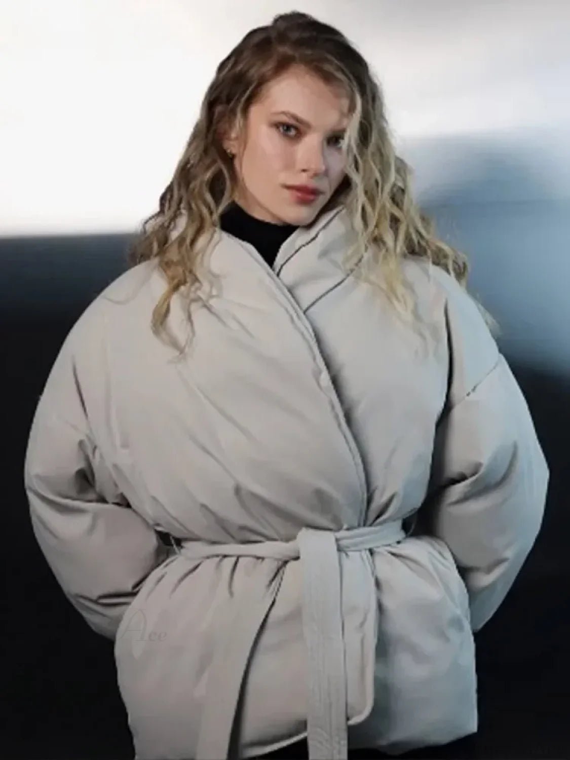 Seame CH - Cassy Tie - Belt Coat - Jackets - nv1762253591248713321