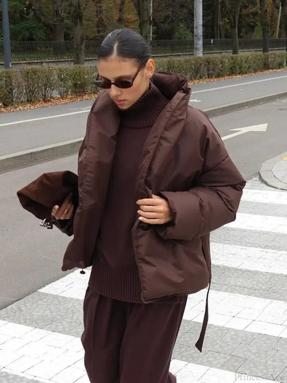 Seame CH - Cassy Tie - Belt Coat - Jackets - aW1762253591248803154