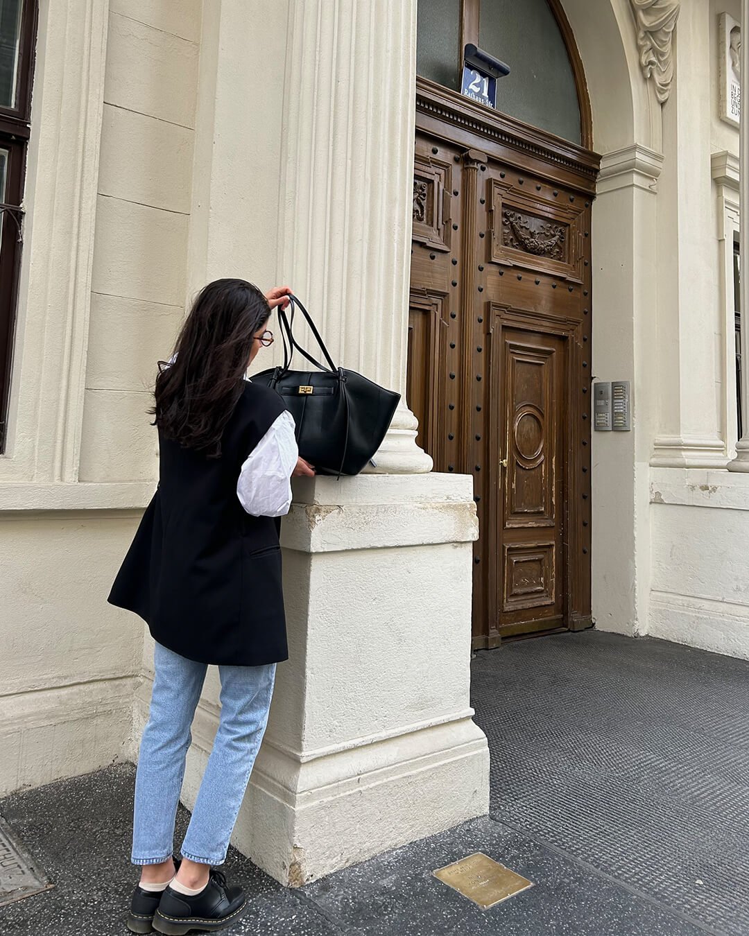 Seame CH - Georgia Shopper Bag - Handbags - SEAME-Gerda-Bag/Brown