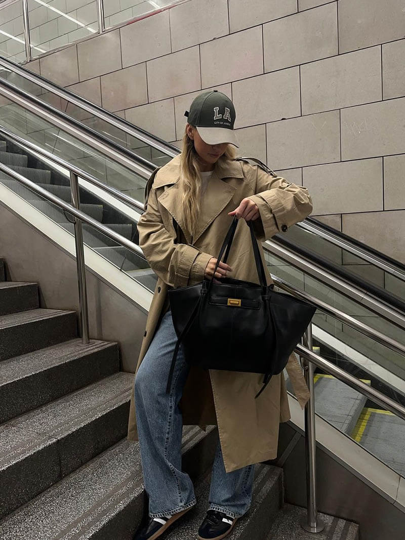 Seame CH - Georgia Shopper Bag - Handbags - SEAME-Gerda-Bag/Brown