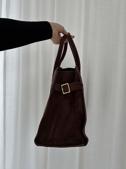 Seame CH - Hazel Shopper Bag - Handbags - SEAME-Henna-Bag-Sueden-Brown