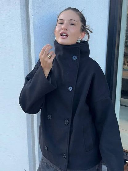 Seame CH - Loreen Jacket with Stand Collar - Jackets - none