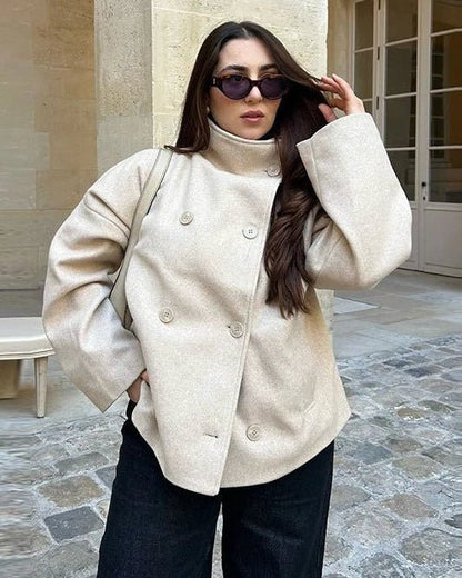 Seame CH - Loreen Jacket with Stand Collar - Jackets - none